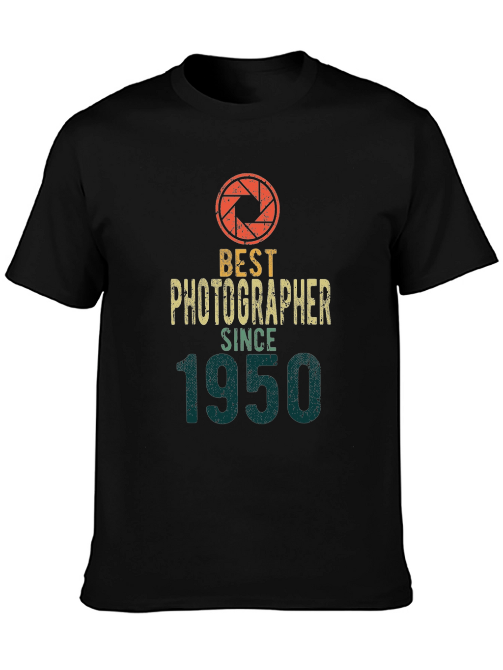 Best Photographer Since 1950 Graphic Tee - Black