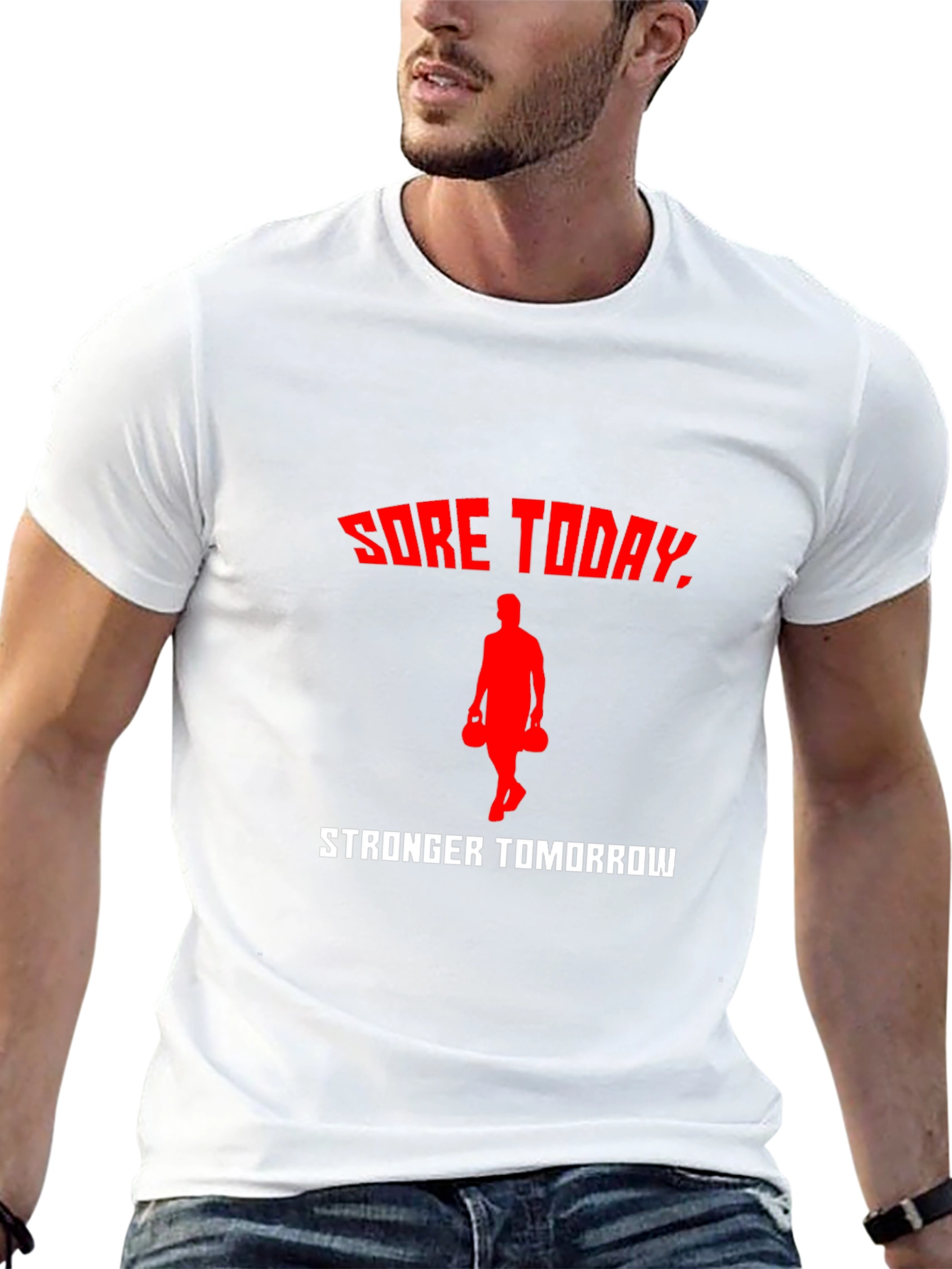 Sore Today Stronger Tomorrow Workout T-Shirt
