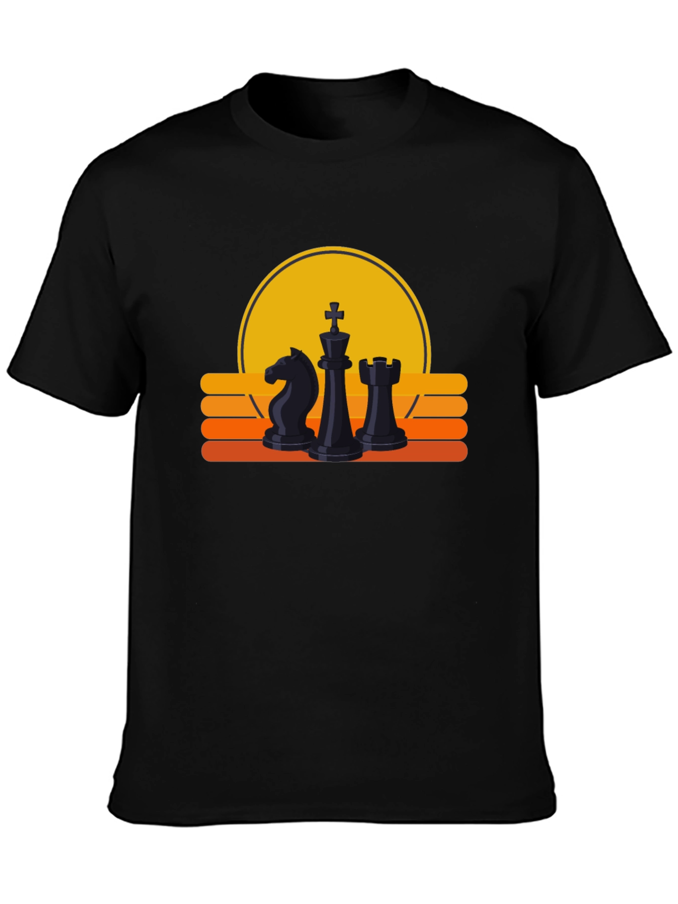 Chess Sunset T-Shirt - Stylish and Unique Design