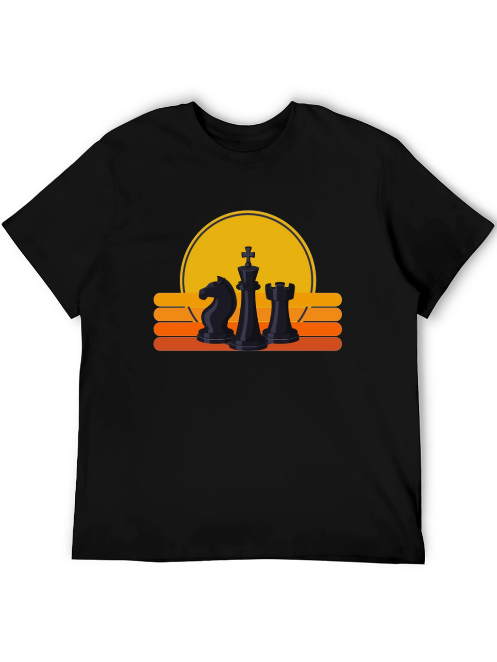 Chess Sunset T-Shirt - Stylish and Unique Design