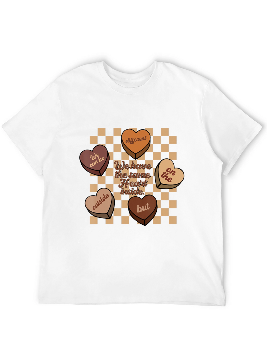 Heart Candies Graphic Tee -  Same Heart Inside