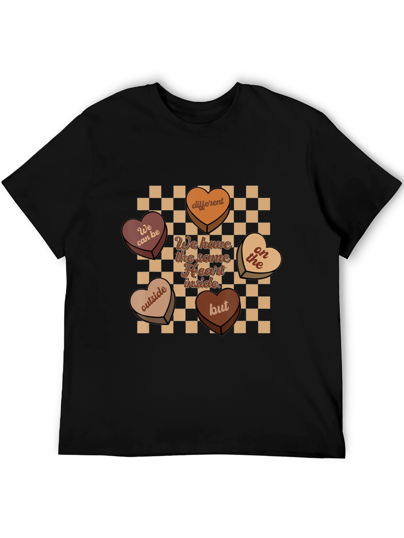 Heart Candies Graphic Tee -  Same Heart Inside