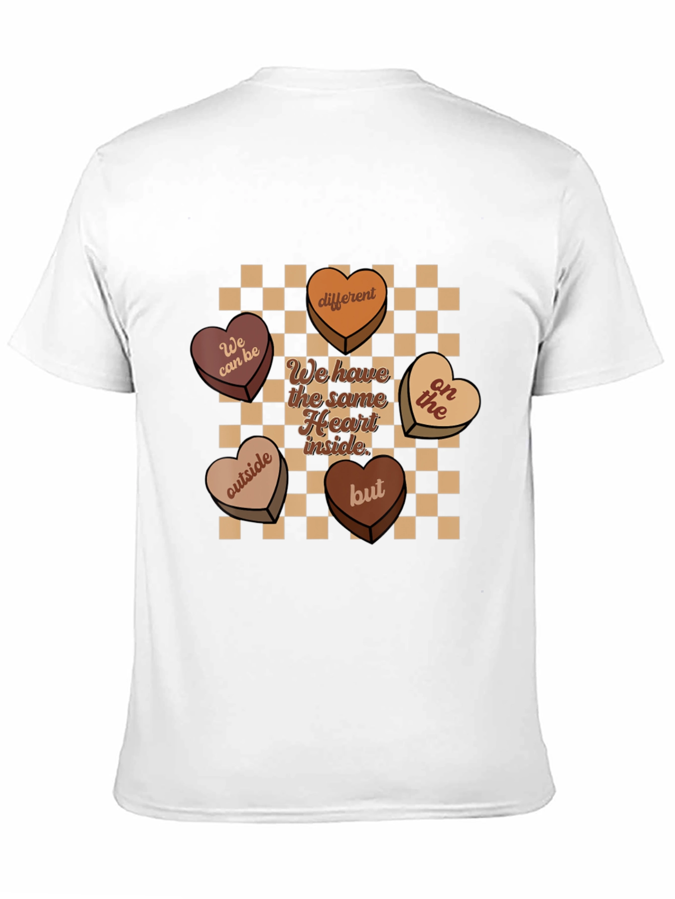 Heart Candies Graphic Tee -  Same Heart Inside