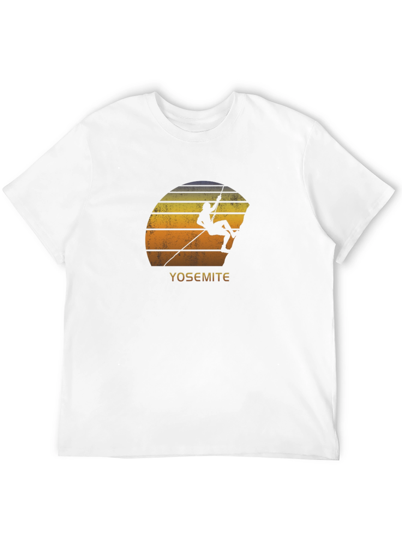 Yosemite Climbing T-Shirt - Vintage Style