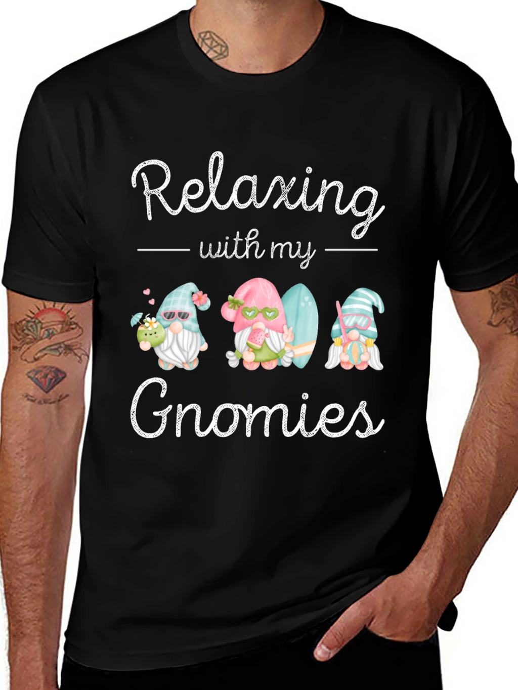 Relaxing with my Gnomies T-Shirt
