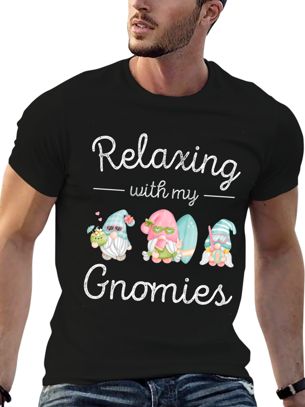 Relaxing with my Gnomies T-Shirt