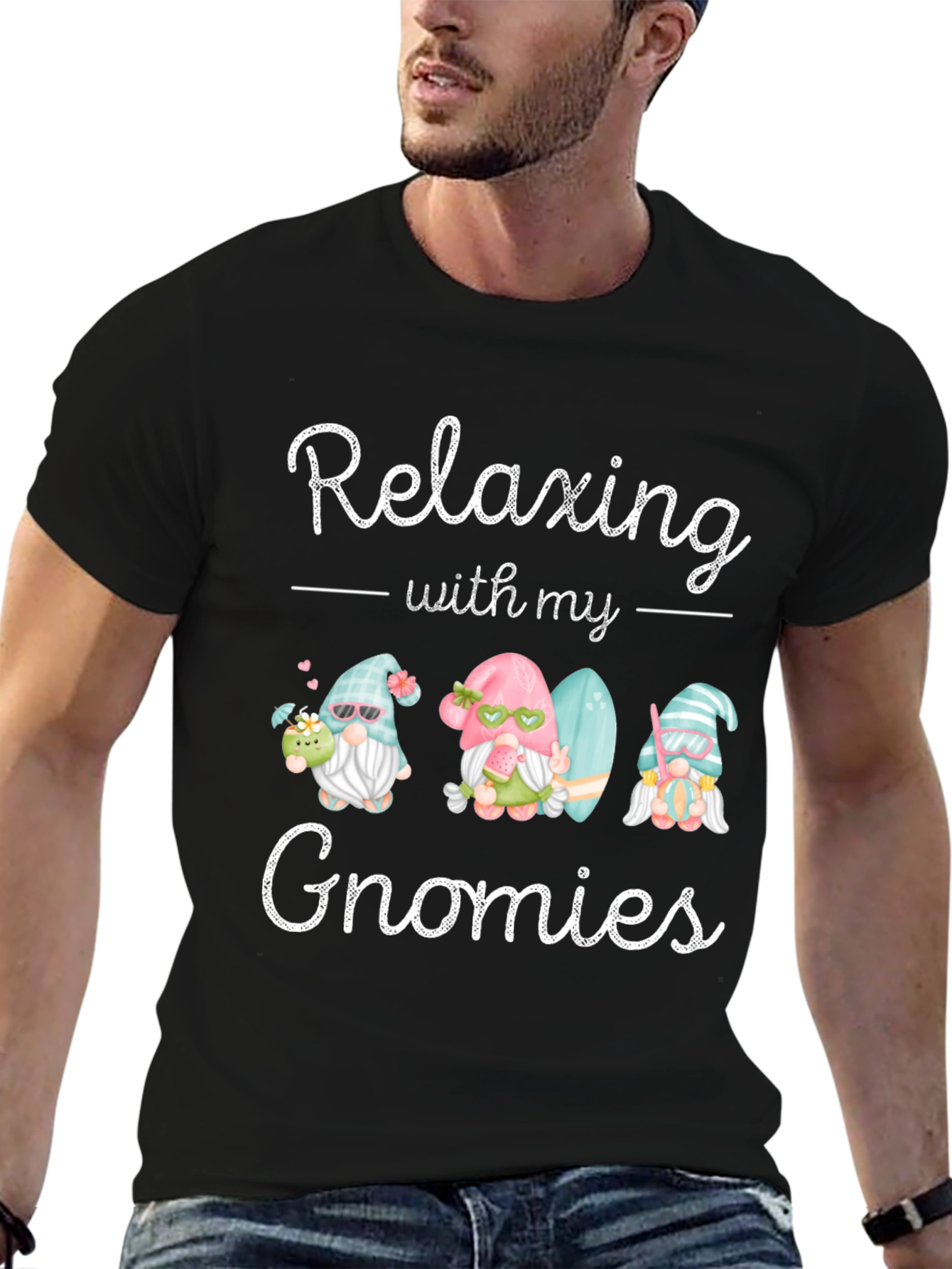 Relaxing with my Gnomies T-Shirt