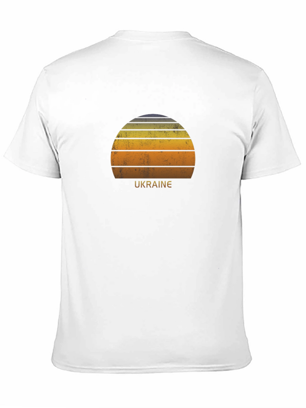 Ukraine Sunset Retro T-Shirt