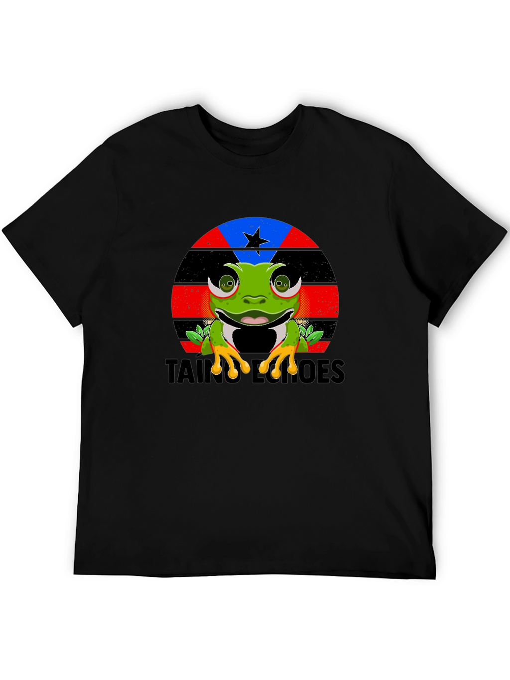 Taino Heroes Frog Graphic T-Shirt