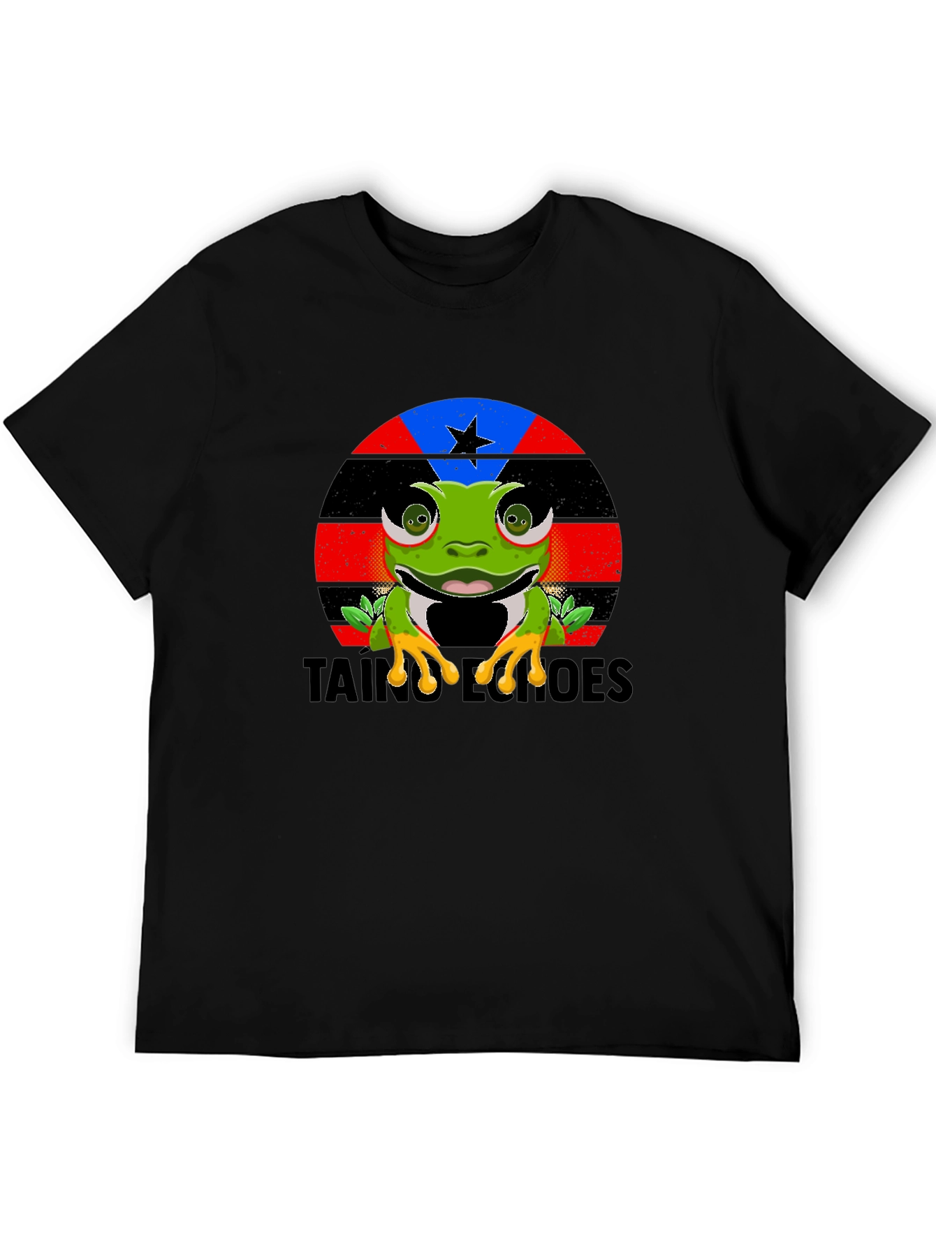 Taino Heroes Frog Graphic T-Shirt