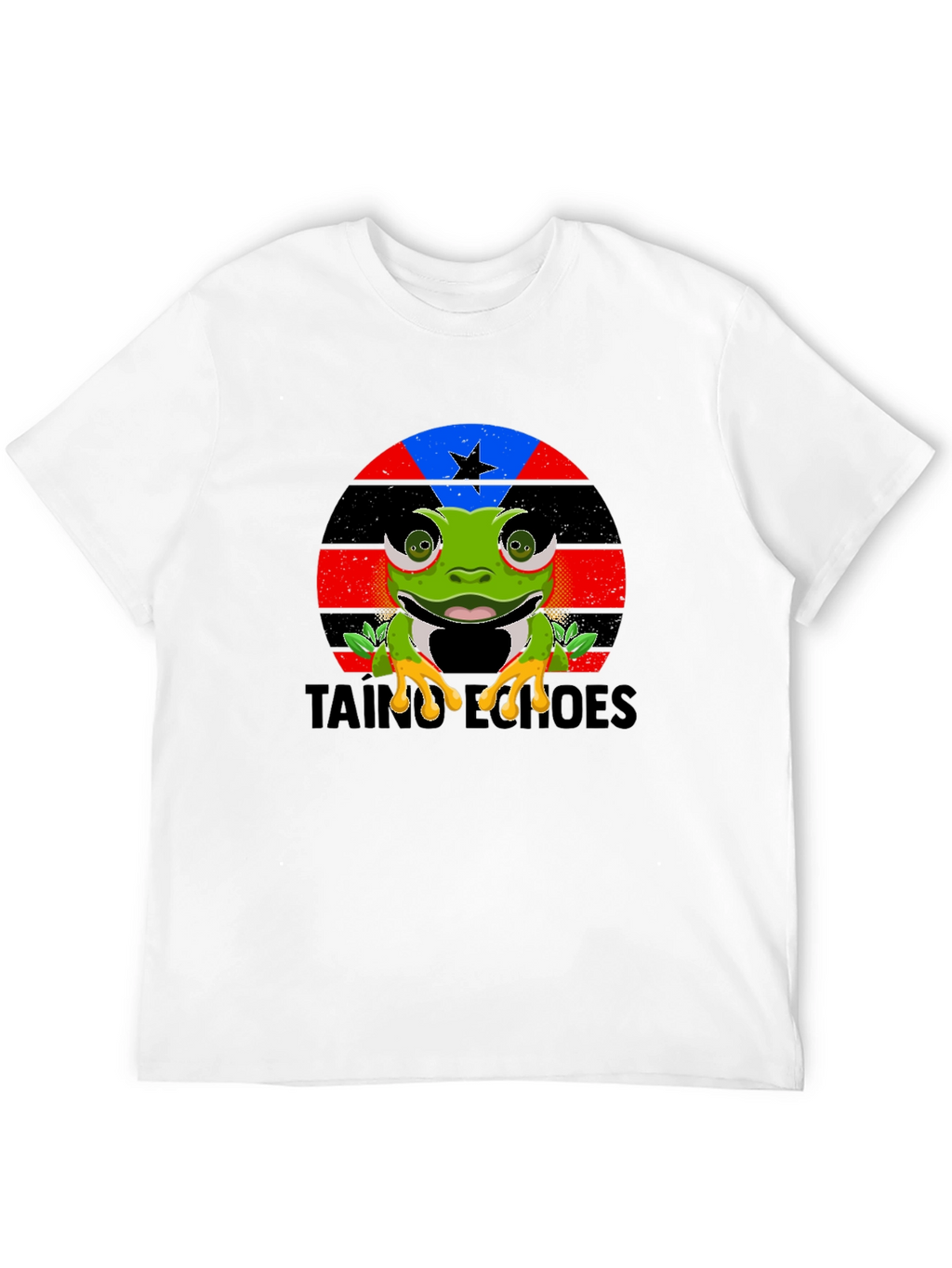 Taino Heroes Frog Graphic T-Shirt