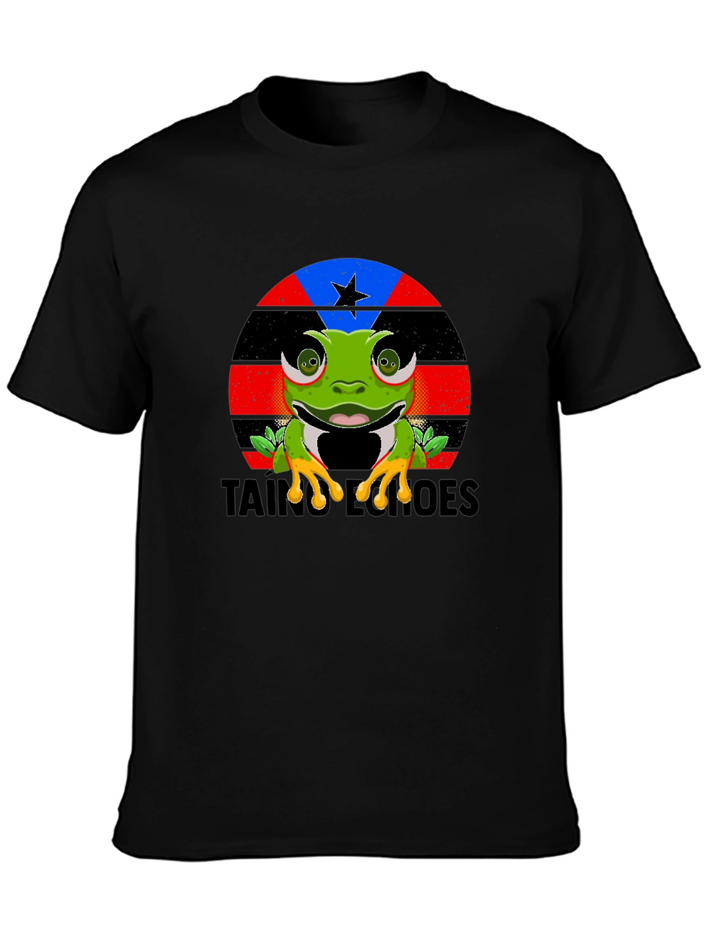 Taino Heroes Frog Graphic T-Shirt