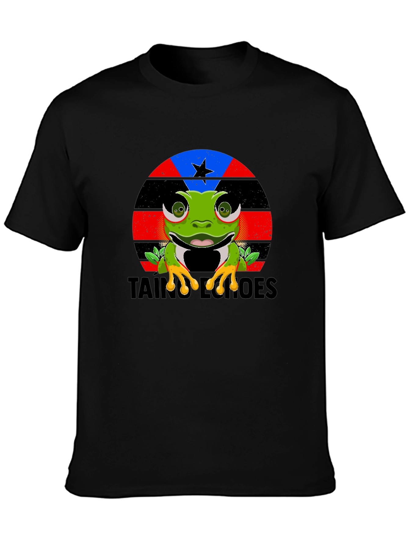 Taino Heroes Frog Graphic T-Shirt