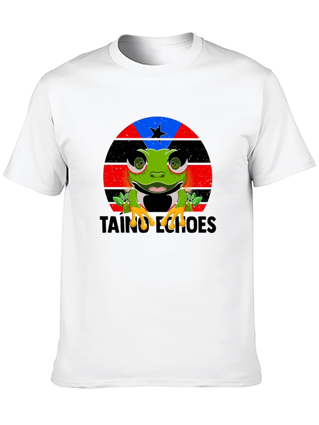 Taino Heroes Frog Graphic T-Shirt