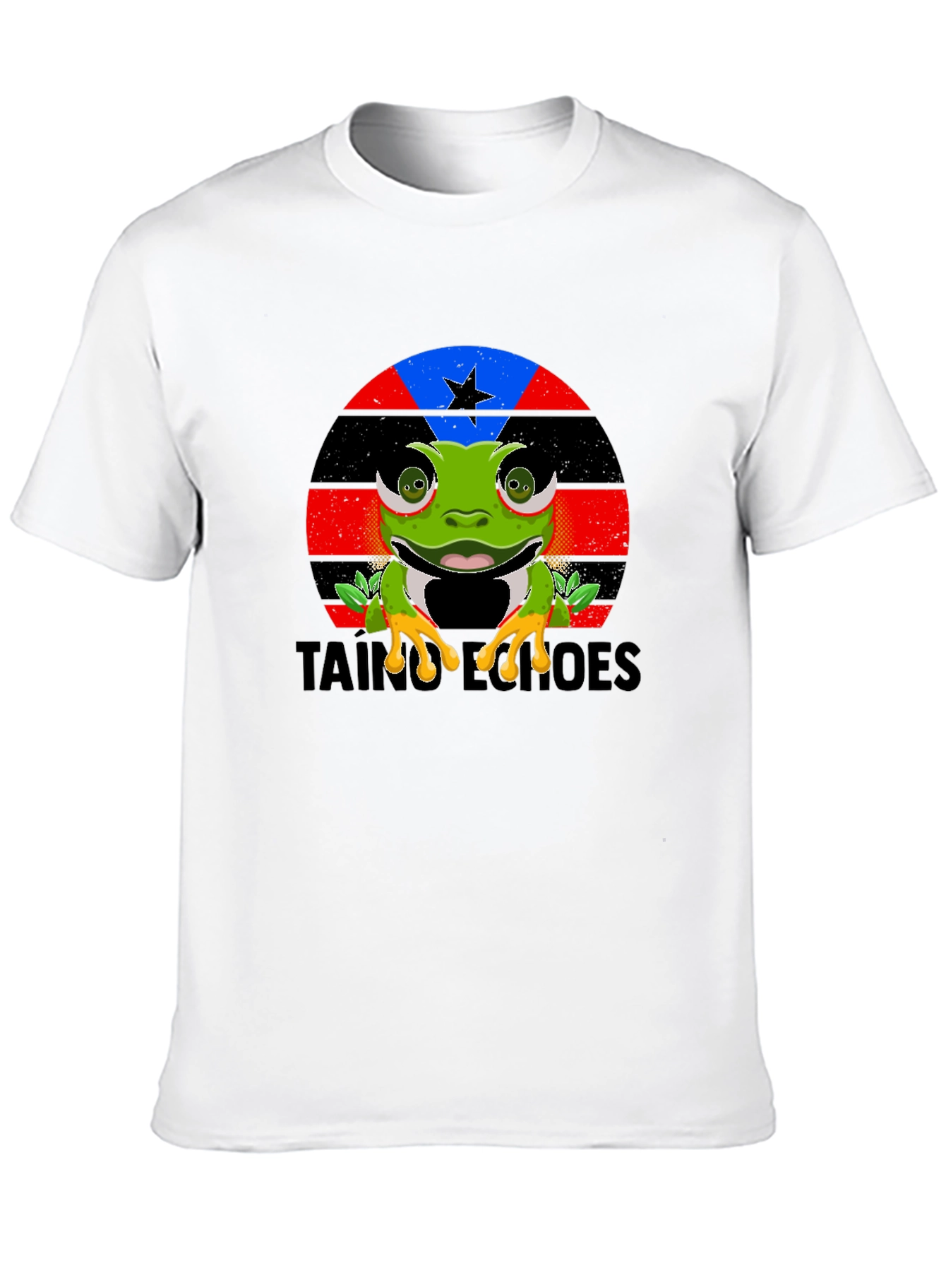 Taino Heroes Frog Graphic T-Shirt