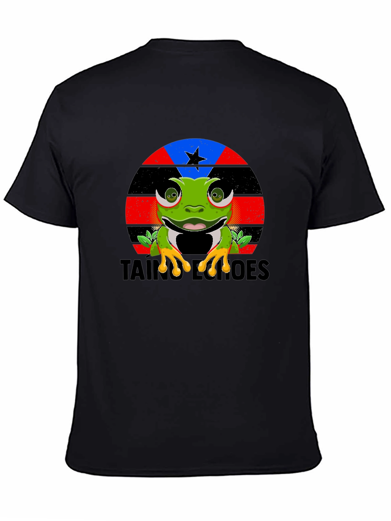 Taino Heroes Frog Graphic T-Shirt