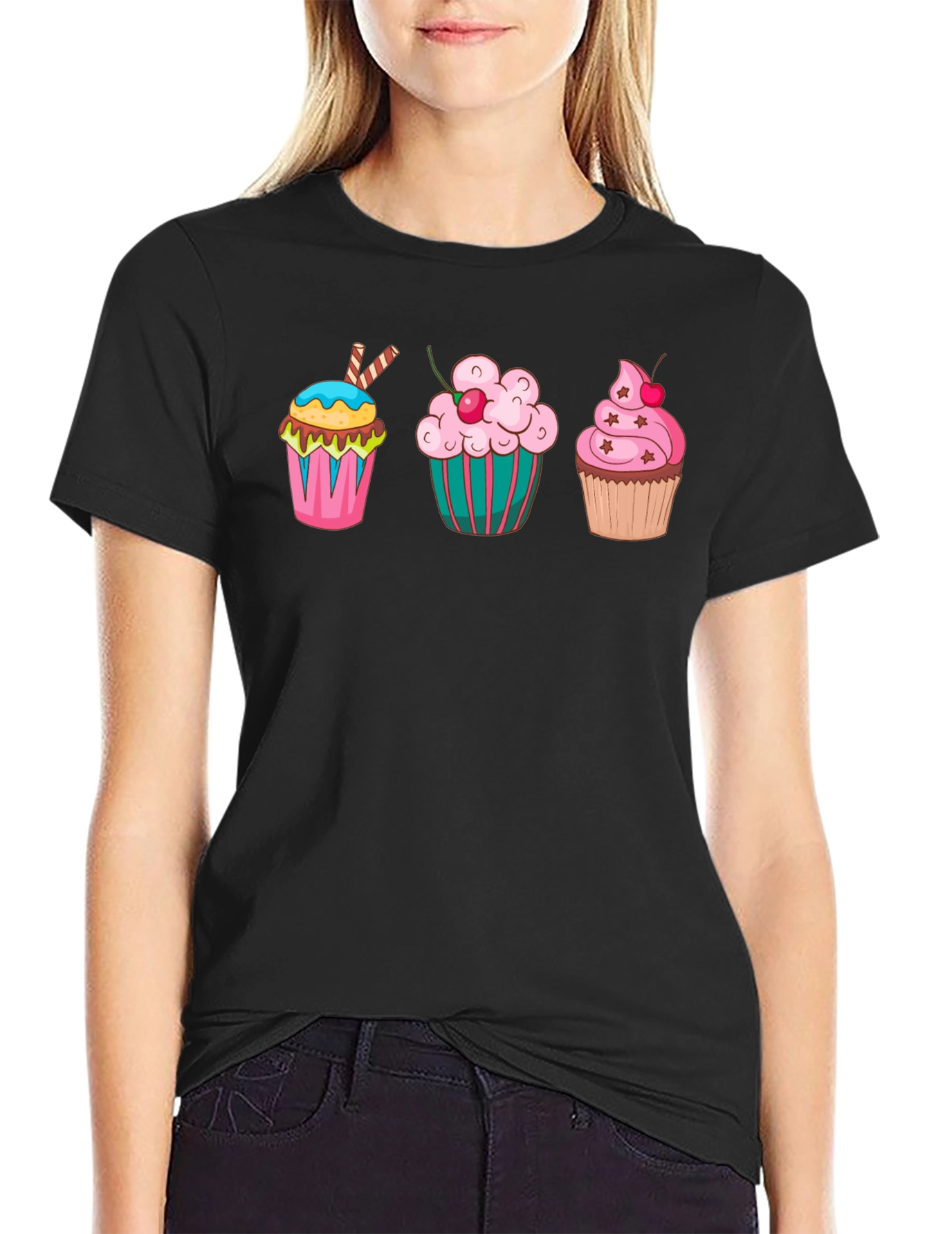 Sweet Treat Graphic Tee - Cupcake Lovers T-Shirt