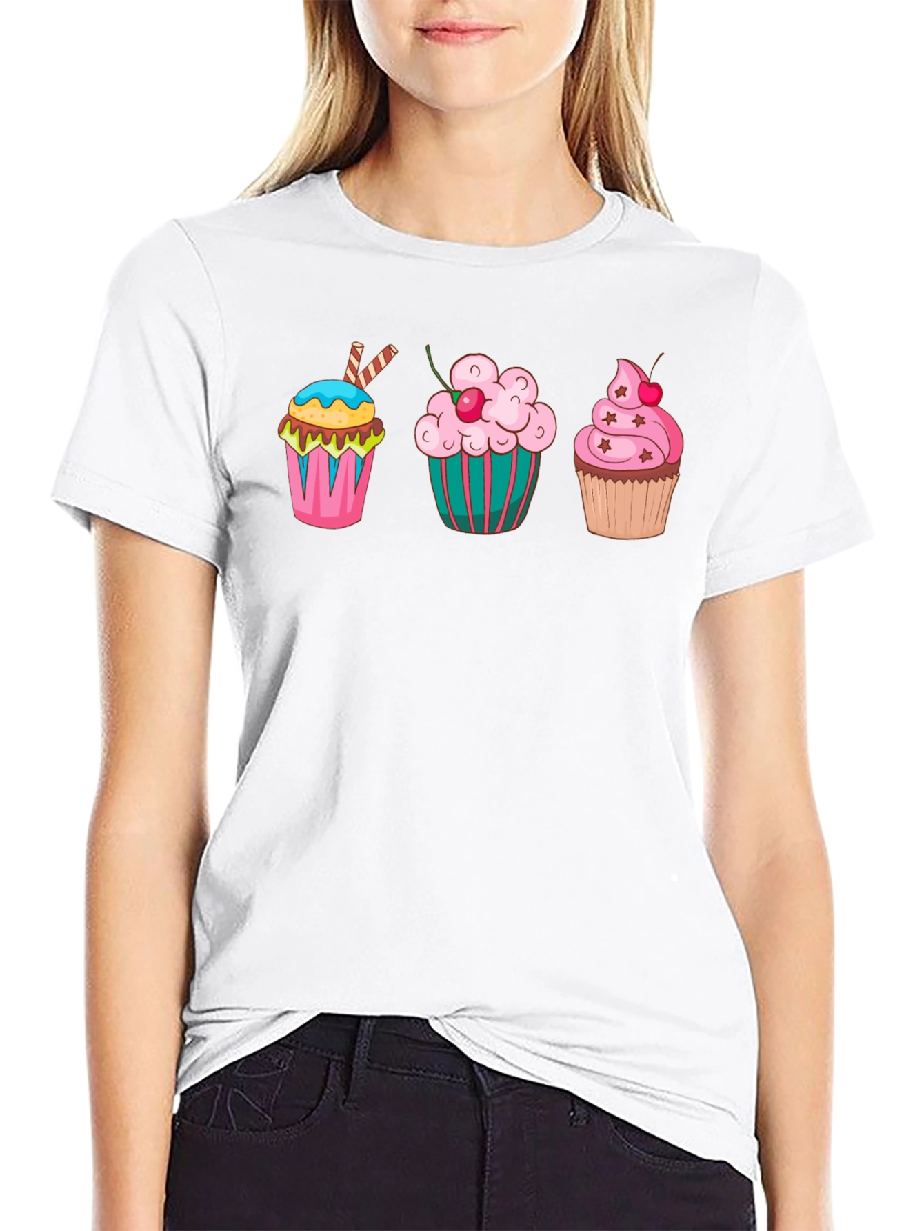 Sweet Treat Graphic Tee - Cupcake Lovers T-Shirt