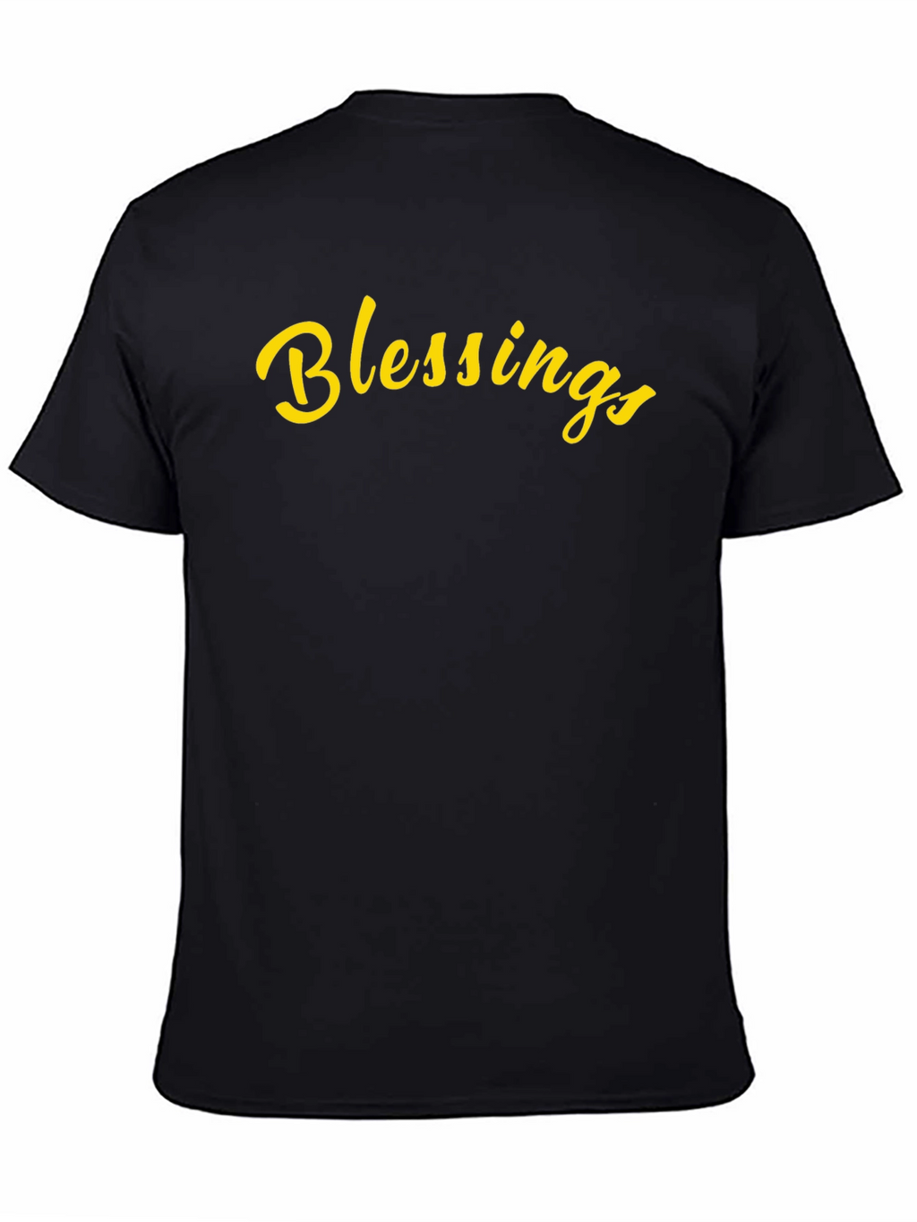 Blessings Graphic Tee - Black