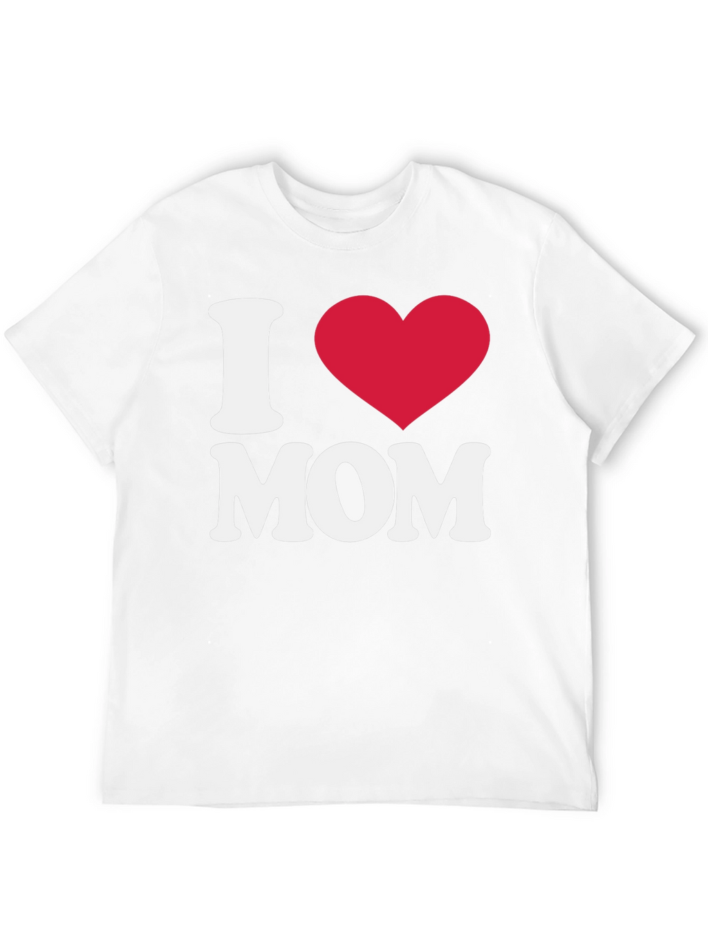 I Heart Mom Black T-Shirt