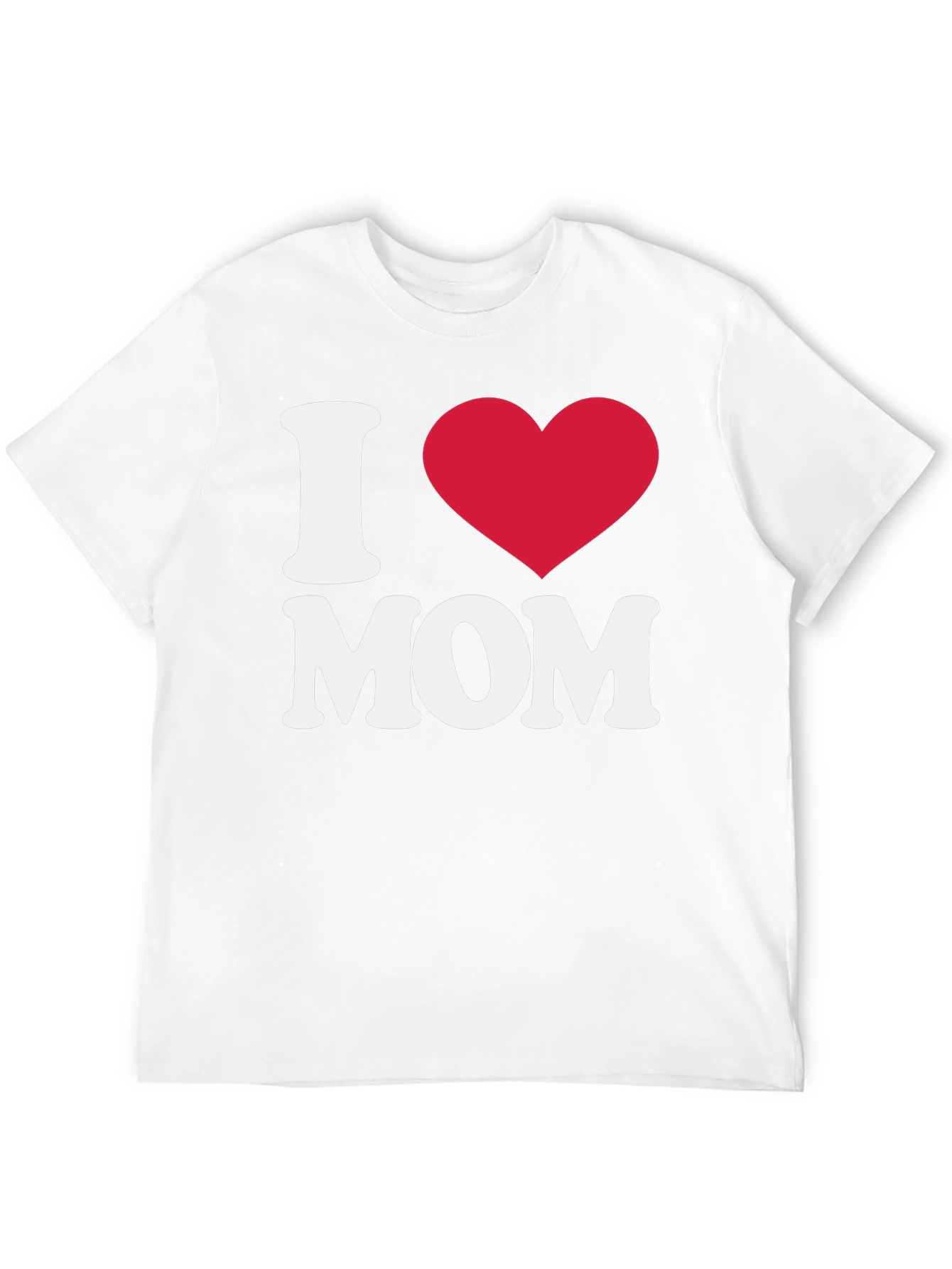 I Heart Mom Black T-Shirt