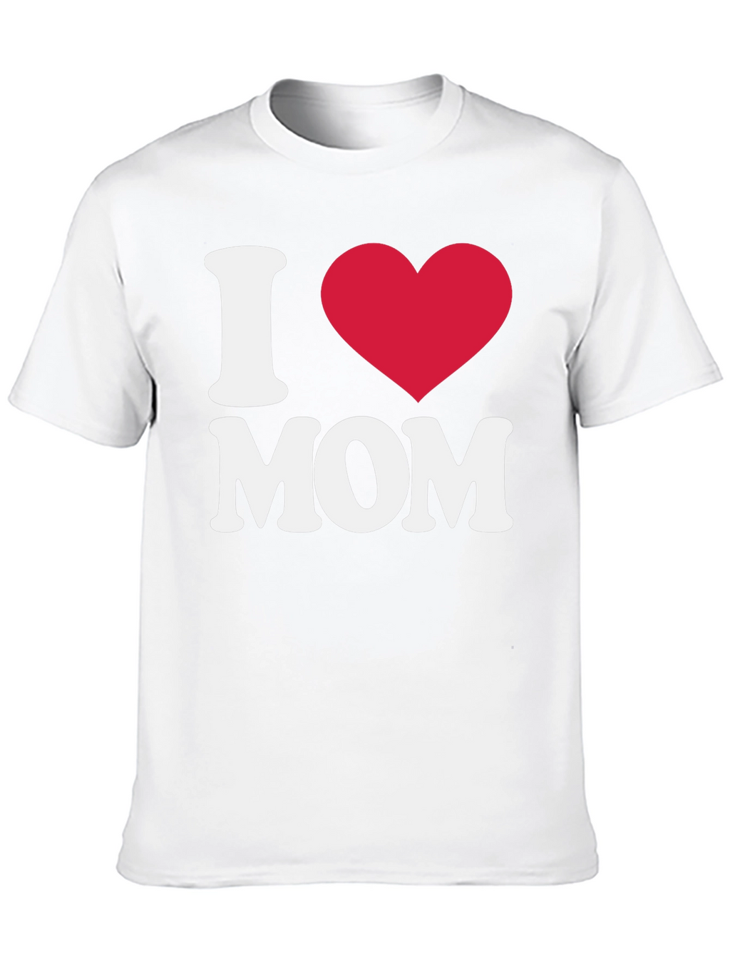 I Heart Mom Black T-Shirt