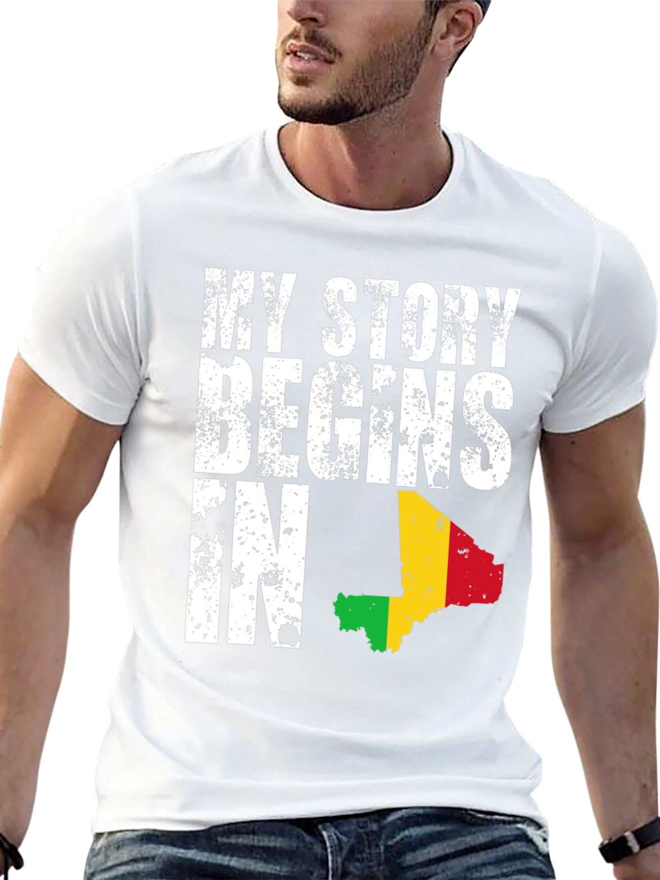 My Story Begins In - Country Pride T-Shirt