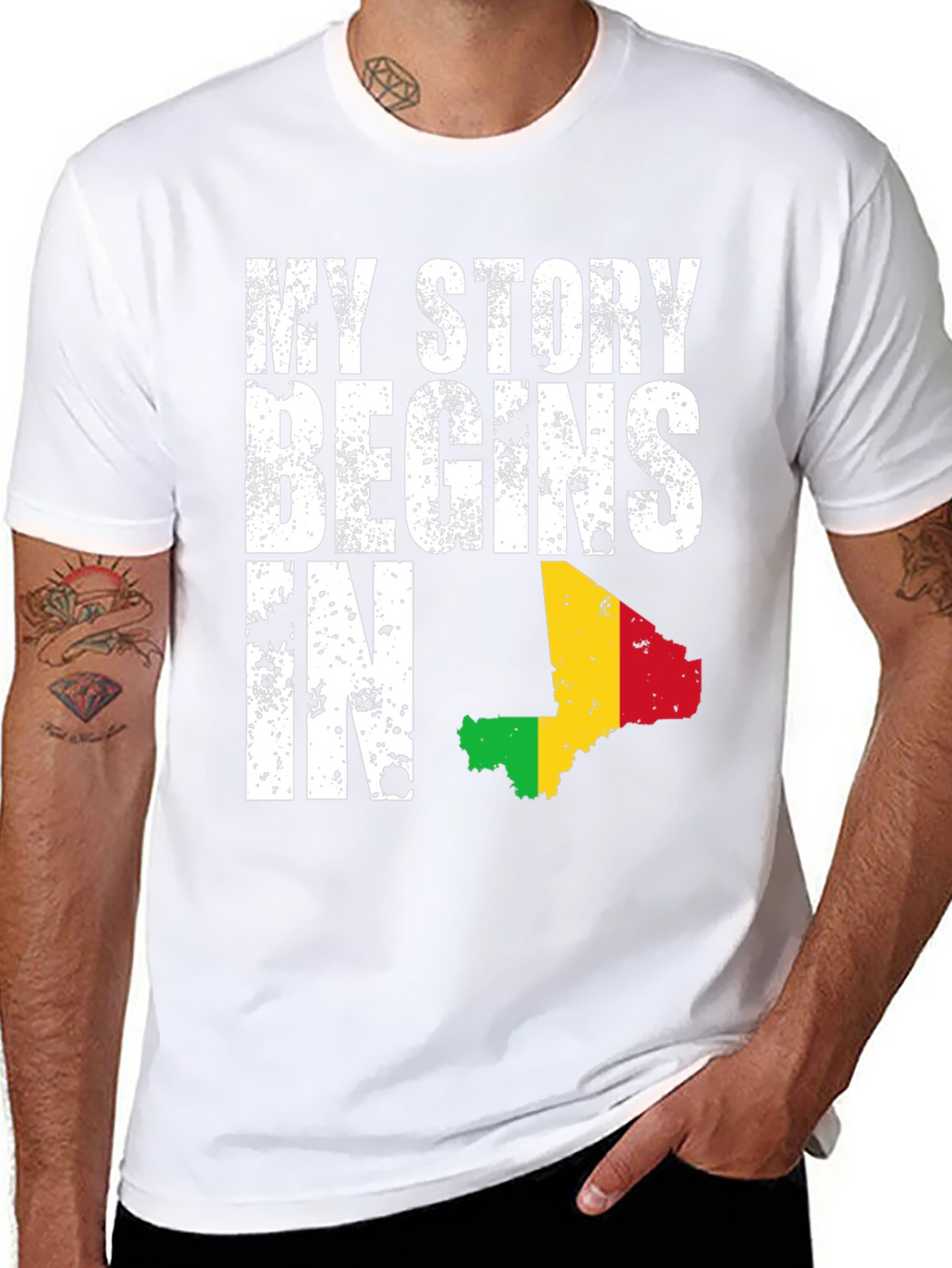 My Story Begins In - Country Pride T-Shirt