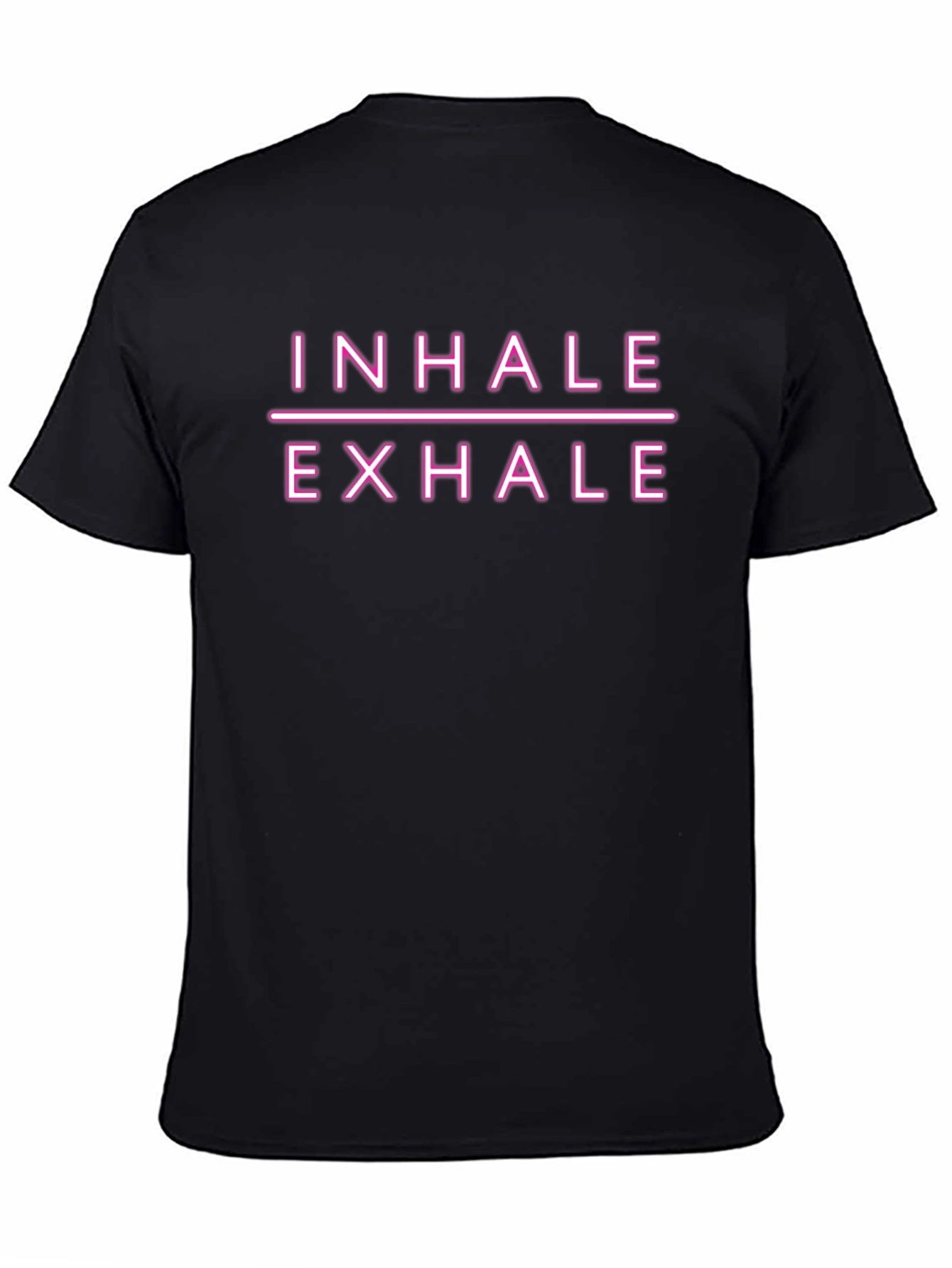 Inhale Exhale Graphic T-Shirt - Relax & Breathe