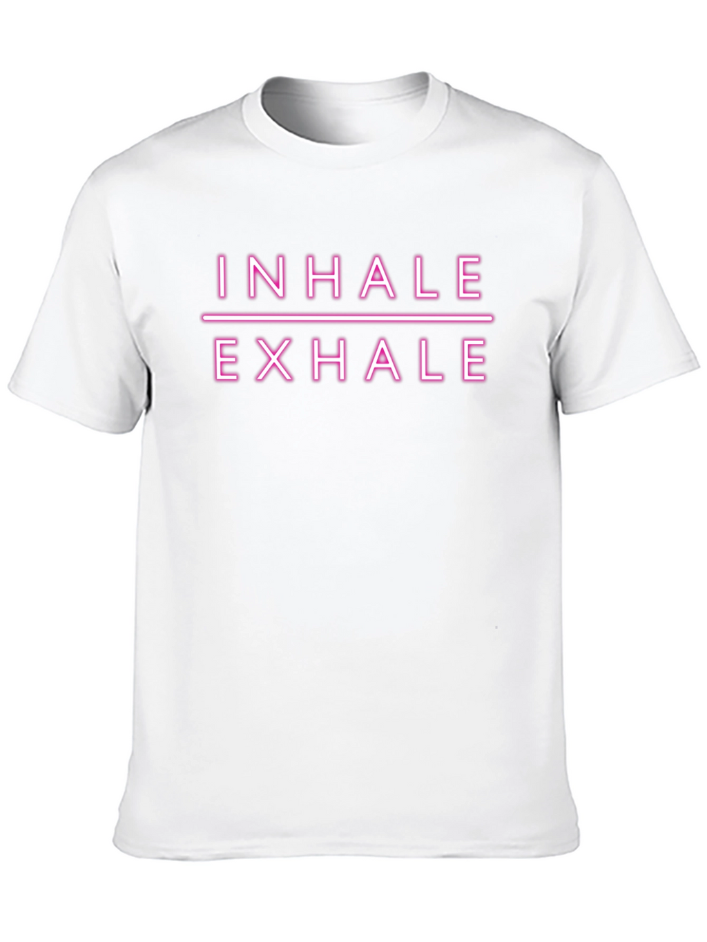 Inhale Exhale Graphic T-Shirt - Relax & Breathe