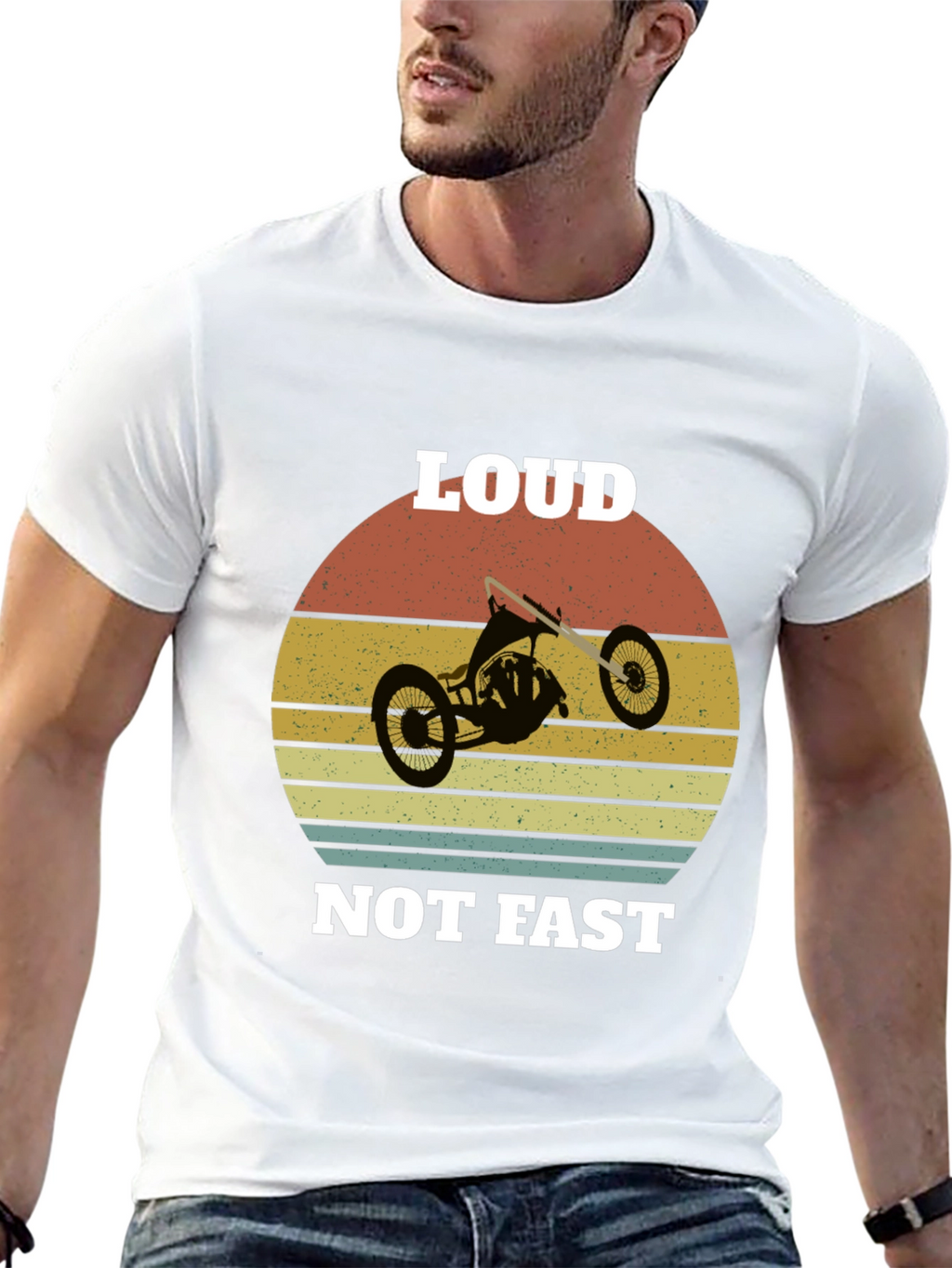 Loud Not Fast Drift Trike Graphic Tee