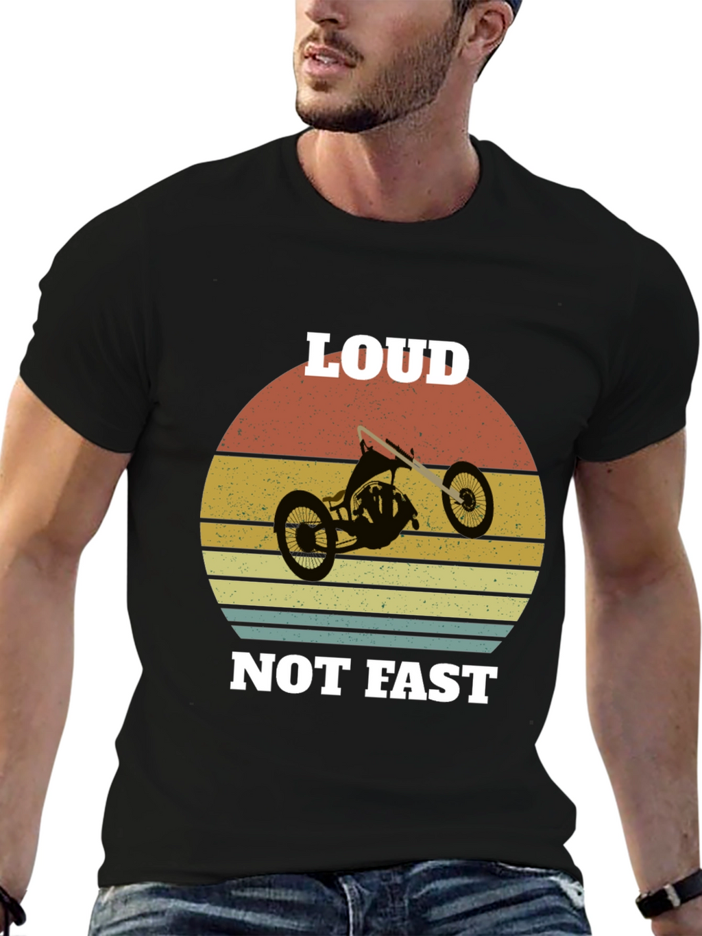 Loud Not Fast Drift Trike Graphic Tee