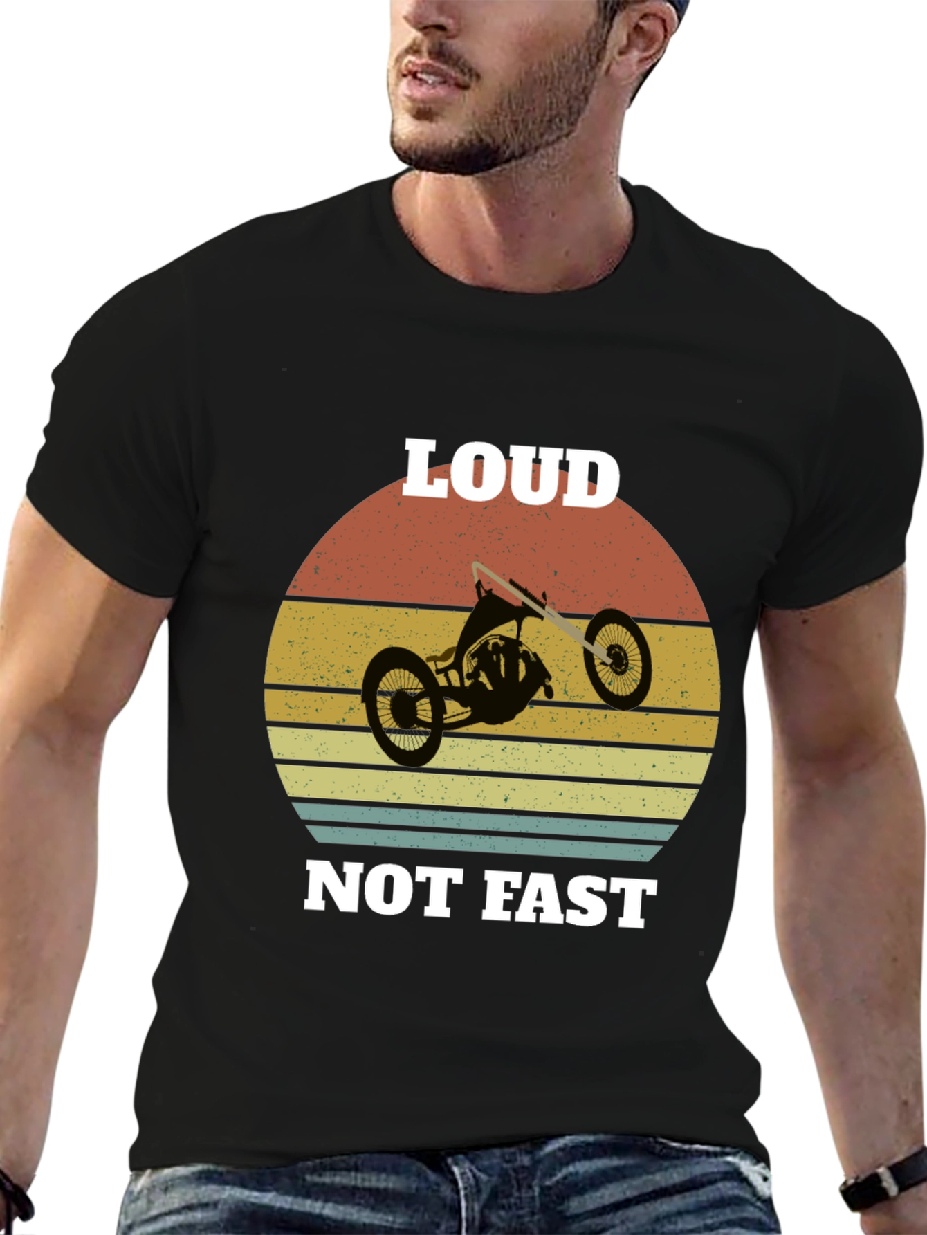Loud Not Fast Drift Trike Graphic Tee