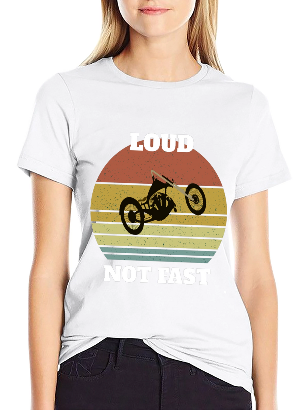 Loud Not Fast Drift Trike Graphic Tee