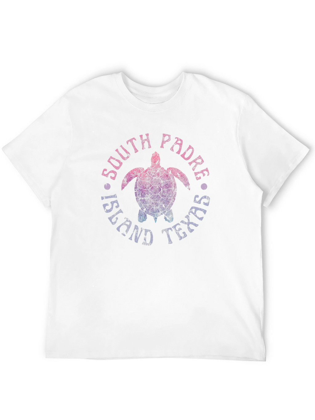 South Padre Island Texas Turtle Graphic T-Shirt