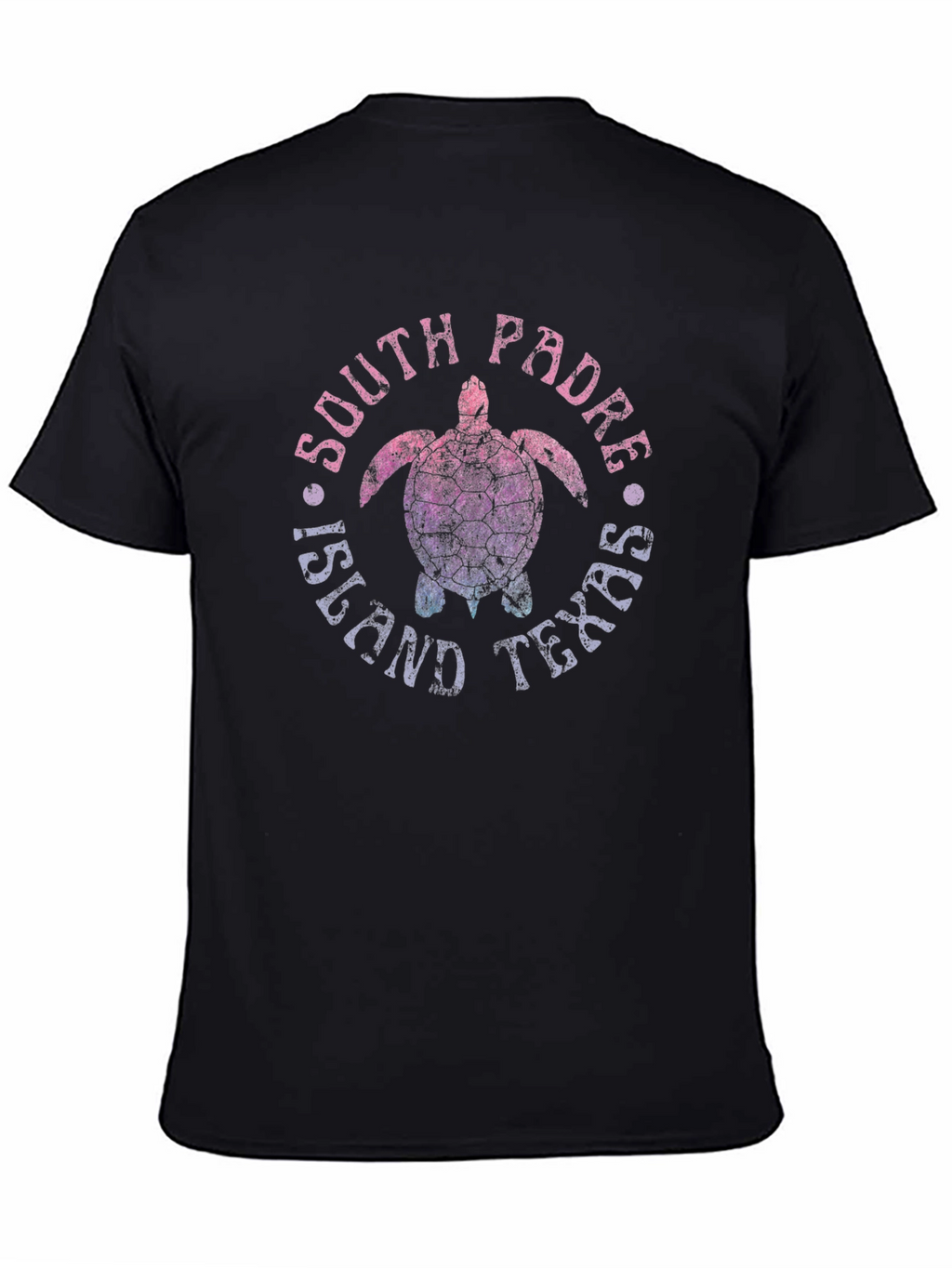 South Padre Island Texas Turtle Graphic T-Shirt