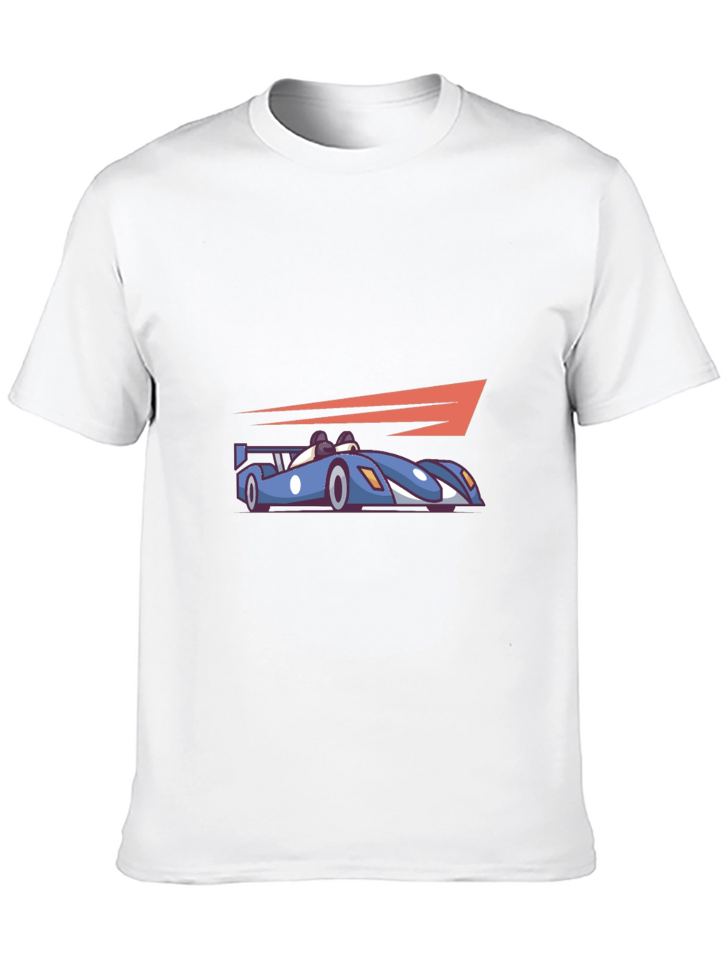 Race Car Graphic Tee - Black Cotton
