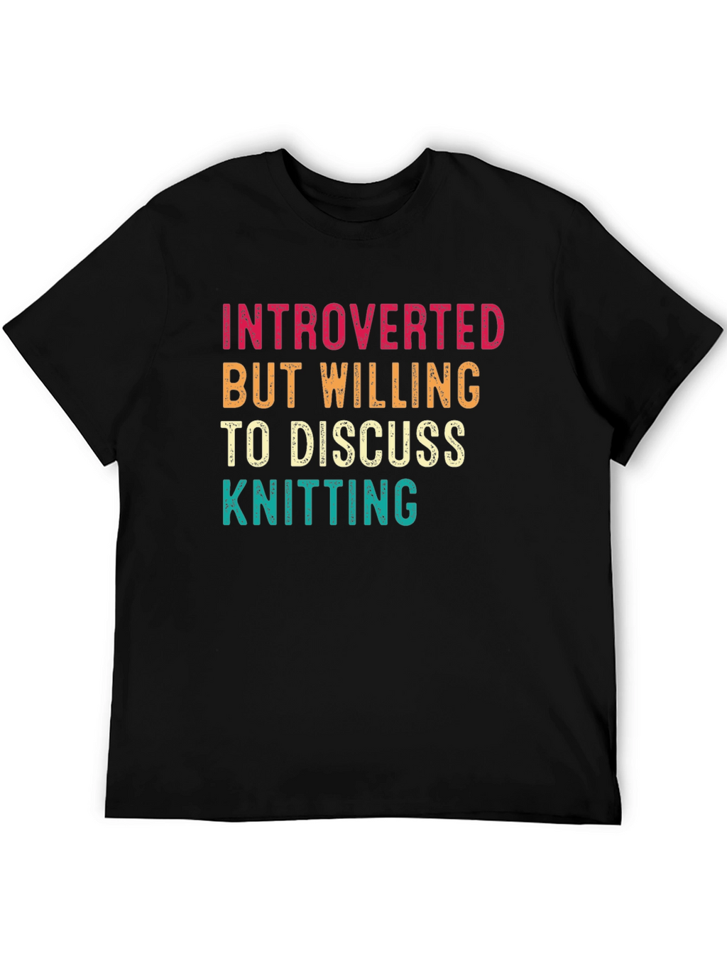 Introverted Knitting Enthusiast Tee