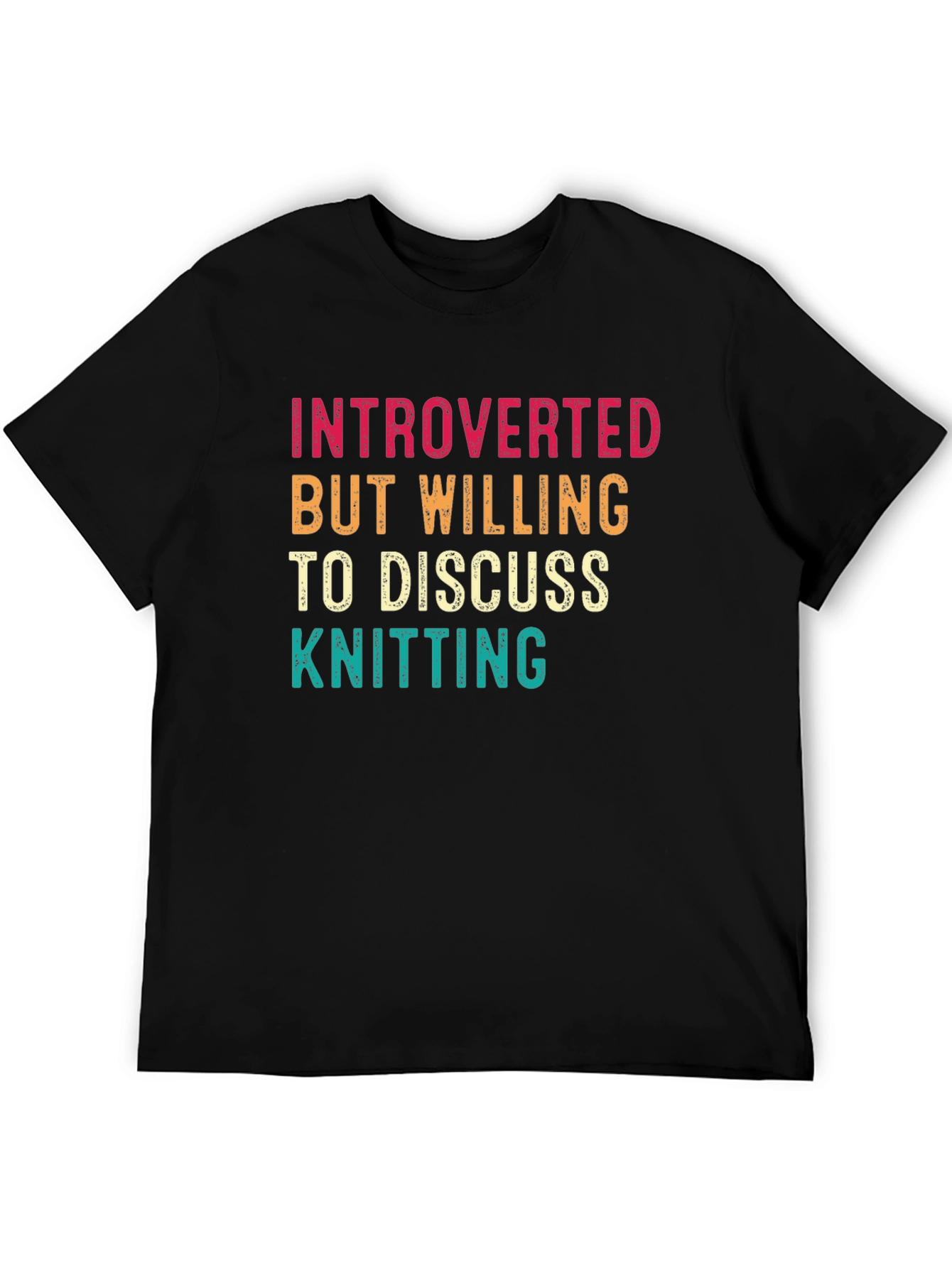 Introverted Knitting Enthusiast Tee