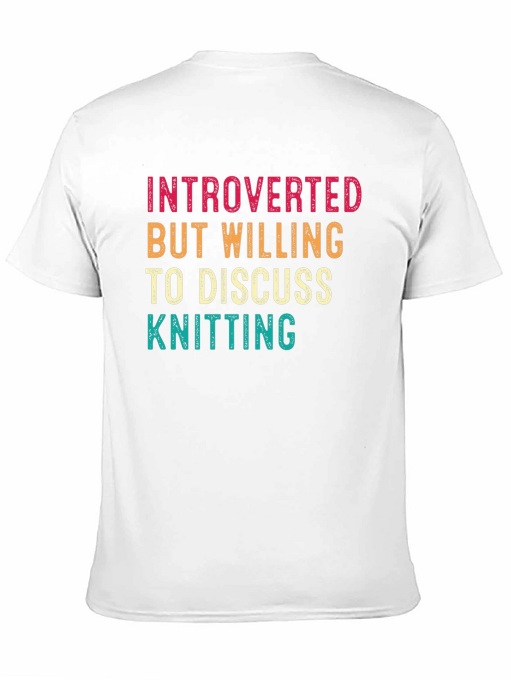 Introverted Knitting Enthusiast Tee