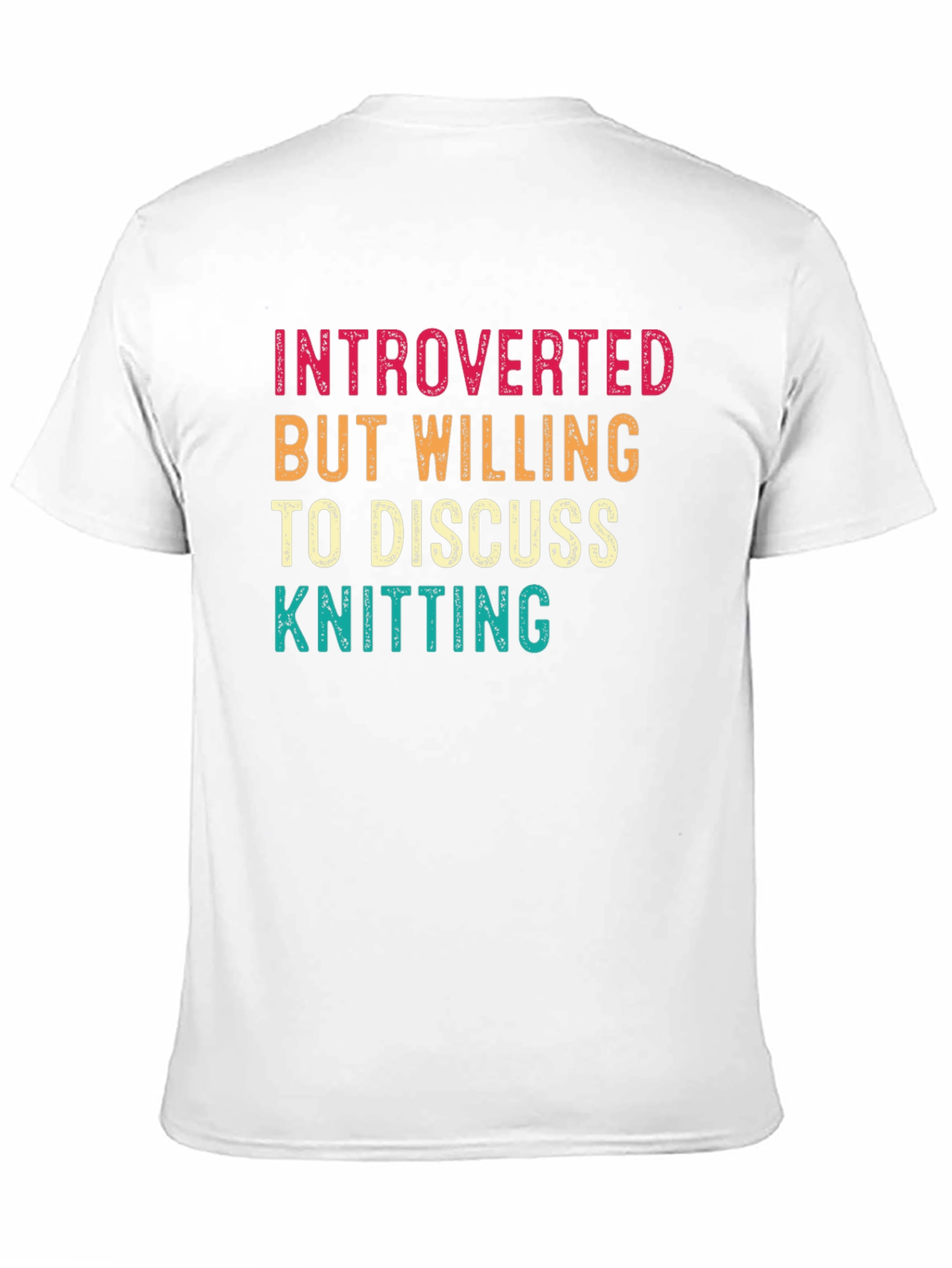Introverted Knitting Enthusiast Tee