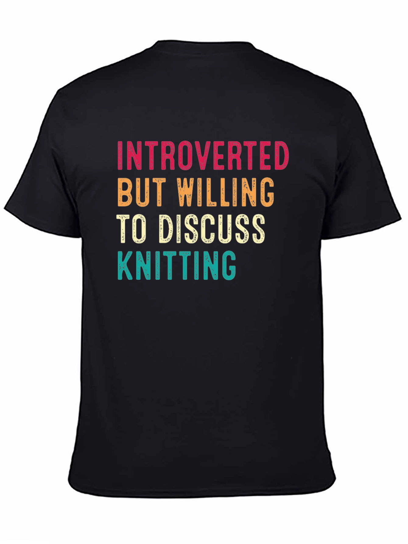 Introverted Knitting Enthusiast Tee