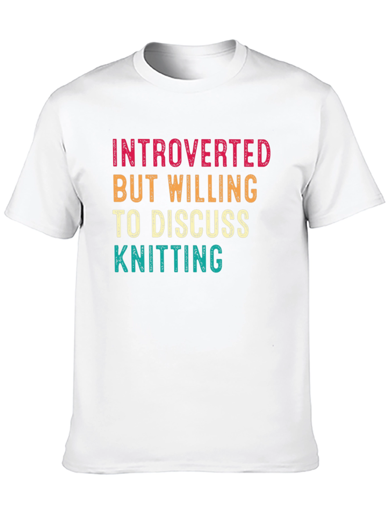 Introverted Knitting Enthusiast Tee