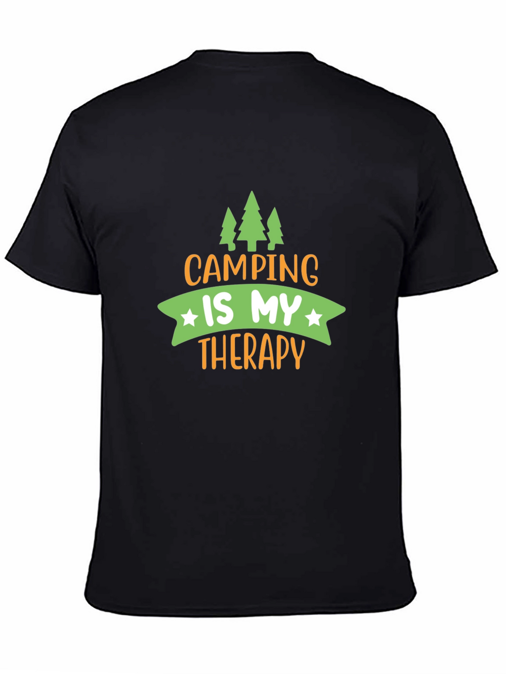 Camping Is My Therapy Graphic Tee