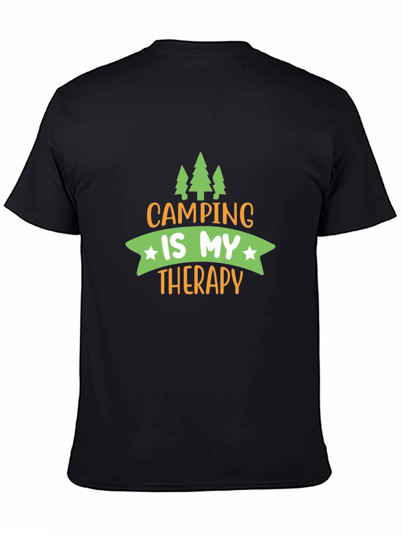 Camping Is My Therapy Graphic Tee
