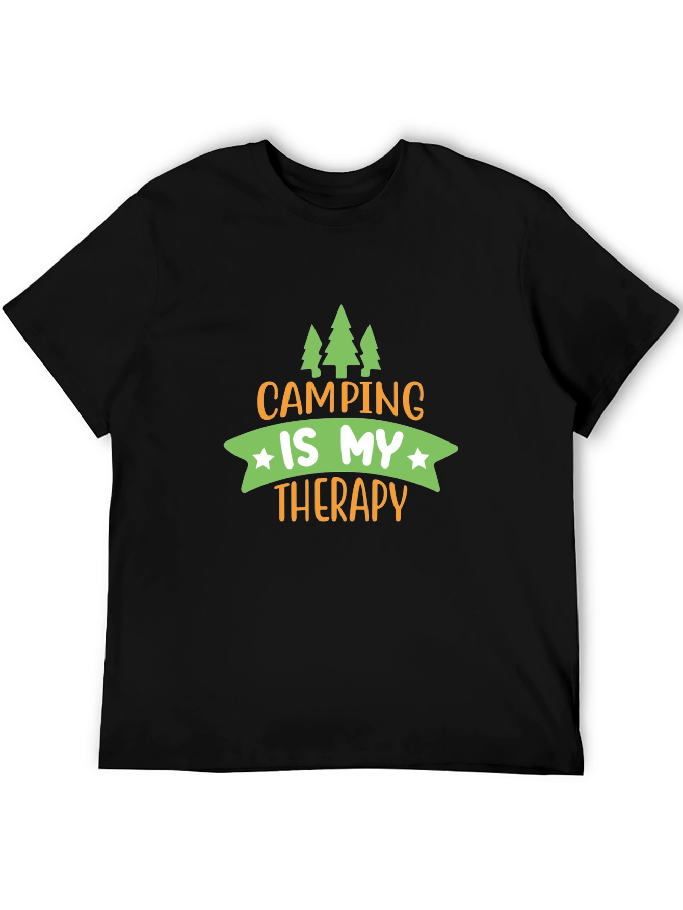Camping Is My Therapy Graphic Tee