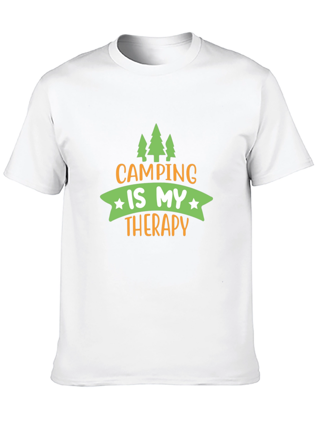 Camping Is My Therapy Graphic Tee