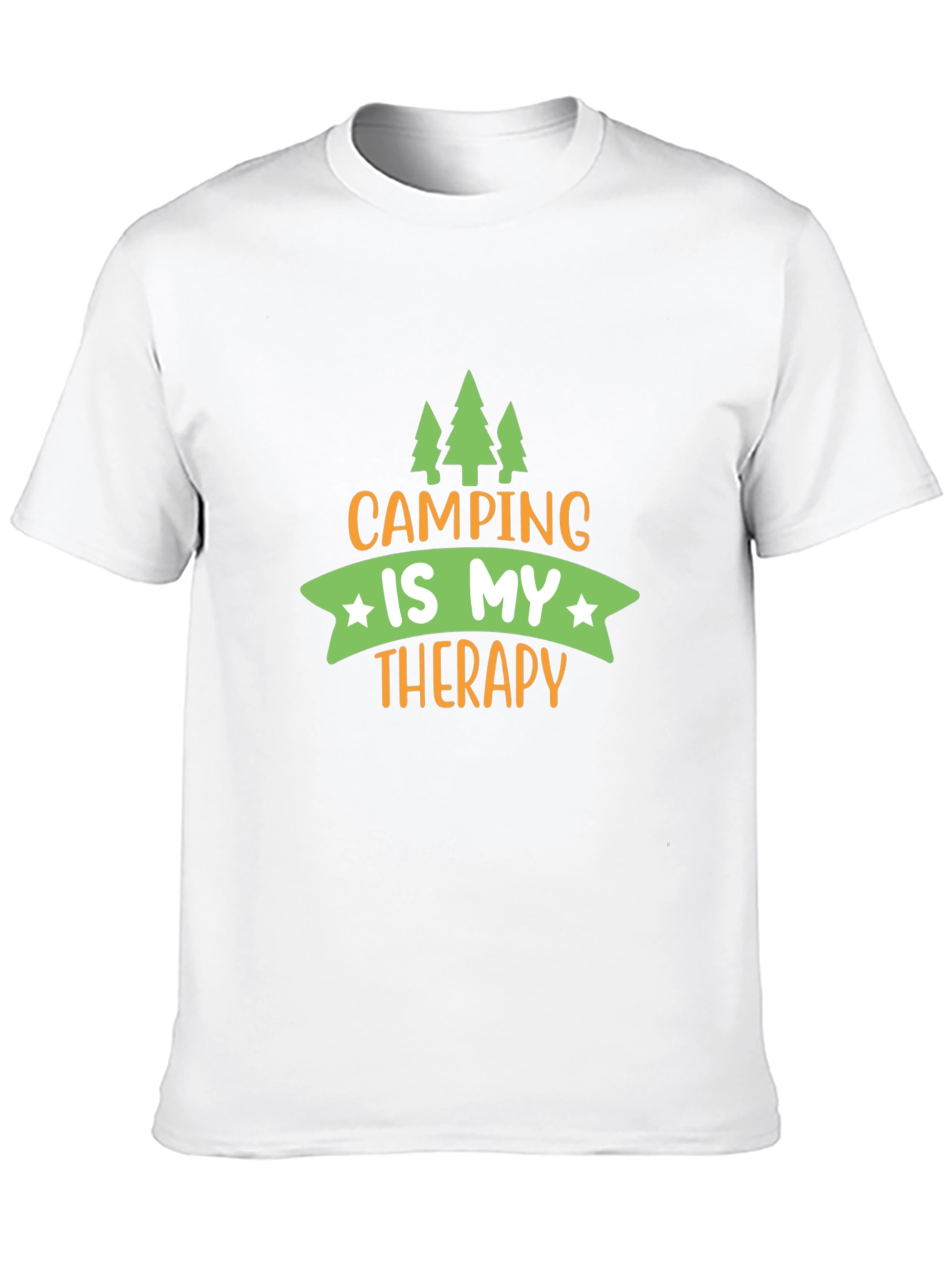 Camping Is My Therapy Graphic Tee