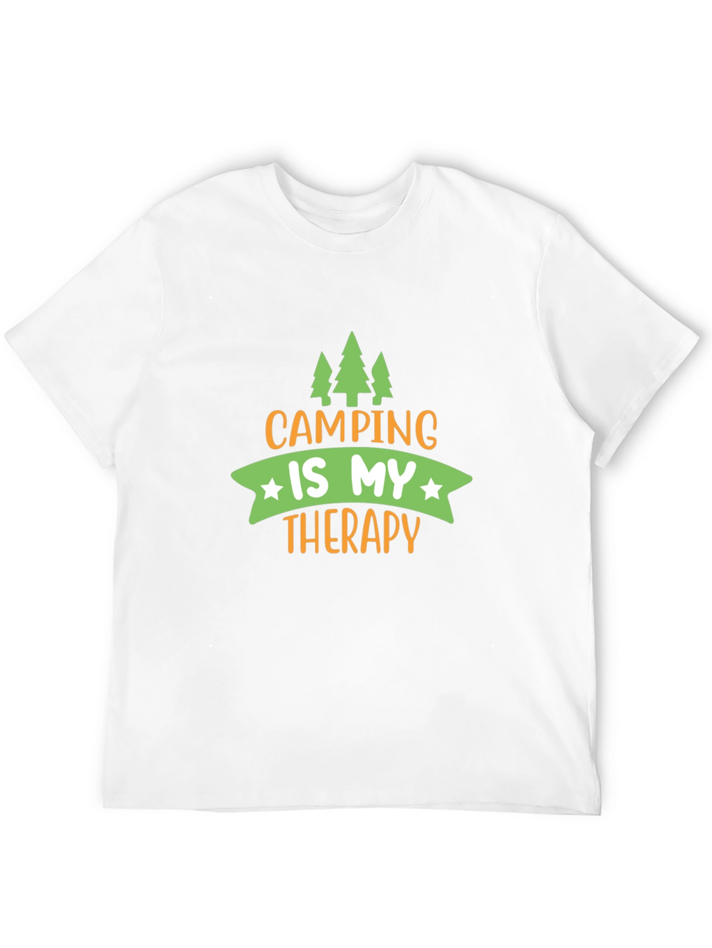 Camping Is My Therapy Graphic Tee