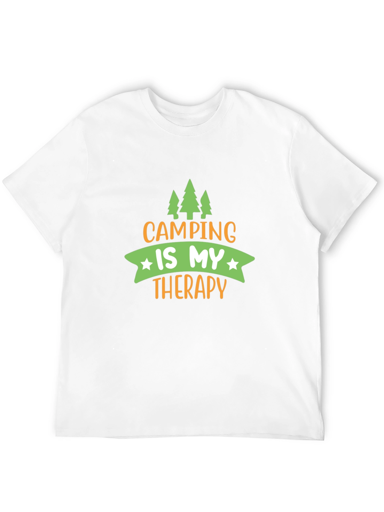 Camping Is My Therapy Graphic Tee
